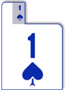 1<font face=Verdana color=black size=4>&spades;</font>