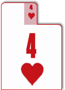 4<font face=Verdana color=red size=3>&hearts;</font>